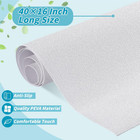 16 x40  Non-slip Bathtub Mat Peel Stick Anti-skid Safe Tub Shower Floor White