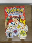 Pokemon Topps Sticker Album And 140 Sticker