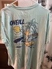O neill Men s Short Sleeve T-shirt Teal Size Xl