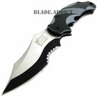 M-tech Extreme Military Tactical Spring Assisted Open Folding Pocket Knife Blade