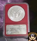 2017  1 American Silver Eagle Ngc Ms70 First Day Of Issue Red Holder Fast     
