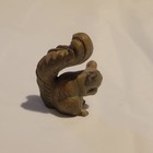 Antique 1940 s Bronze Metal Squirrel Figurine