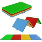 Durable Folding Gymnastics Mat Epe Foam Pvc Yoga Tumbling Training Home Gym New