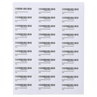 1 X 2 5 8 30000 Address Blank Shipping Adhesive Labels Compatible 2 625 X 1 30up