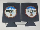      2 New Busch Beer Can Cooler Coozie Koozie Gift Qty 2 mountains