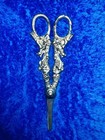 Antique Edwardian Silver Plated 6in Fox   Grape Shears scissor  possibly Ss