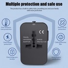 Travel Adapter Worldwide All In One International Universal Power Adapter Plug