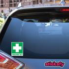 Trauma Kit 120mm Vinyl Sticker For Laptop Car Decal Boat Aussie Funny
