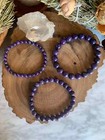 8mm Charoite Healing Bracelet Purple Stretch Healing Crystal Reiki Mothers Gift