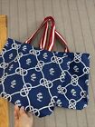 Lot Of 2  New Estee Lauder Large Tote Summer Shopping Bag  