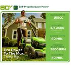 Greenworks 80v 21 Inch Self-propelled Mower W  4ah 2ah Battery   Rapid Charger