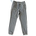 Aqua Girls X Scout The City Girls Pants Size Xlarge Black And White Sweatpants