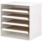 Ikea Kvissle White Filing Letter Paper Organizer Desk Tray 701 980 31 New Nib