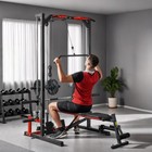 Soozier Smith Machine  Multi-function Power Cage With Lat Pull Down System