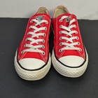 Converse Chuck Taylor All Star Sneakers Womens Size 8 Mens 6 Red Canvas Classic