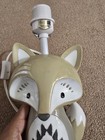 Bailey Fox Levtex Baby Lamp   Shade  Tested  Working  perfect Condition 