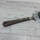 Vintage Stainless Steel Pie Cake Server Adjustable Slider Wood Handle Japan