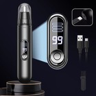 Electric Nose   Ear Hair Clipper- Usb Rechargeable With Led Screen For Men Women