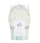 Baby Boy 4 Piece Hooded Bath Towel   Washcloths Desert Cactus Nwt Gerber