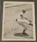 Rare Sandy Koufax Signed Type 1 Original Photograph-hof-dodgers-psa Letter