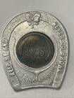 1919-s Encased Wheat Cent Penny Good Luck Never Go Broke Horseshoe