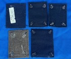 A  Vintage French Army Patch Lot Of 5 - France Woven Bevo