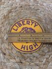 Liberty High School Patch Vtg Logo Jacket Rare Felt 60s Youngstown Oh Ohio