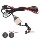 Car Seat Heater Kit 12v Carbon Fiber Heating Pads 3level Round Switch Fit 2 Seat