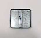 Eaton 2-1 2  Large Meter Hub Blank Closure Plate cover  4-5 8  X 4-7 8  