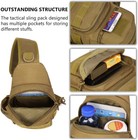 Outdoor Tactical Sling Bag Military Molle Crossbody Pack Chest Shoulder Backpack