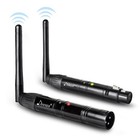 2pcs Dmx512 Wireless Dmx Lighting Control Set - 1 Receiver   1 Transmitter  Blac