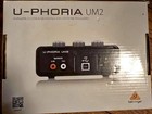 Behringer U-phoria Um2 2x2 Usb Audio Interface Xenyx Mic Preamp Phantom Power