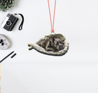 Cane Corso Dog Sleeping Angel Car Ornament  Cane Corso Dog Angel Wings Ornament