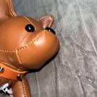 French Bulldog Leather Brown