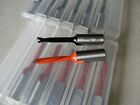 13 Pc  Line Boring Bit 5mm  57mm Long  10mm Shank  7 Rh And 6 Lh