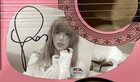 Taylor Swift Signed 38  Totured Poets Department Pink Acoustic Guitar Psa Holo