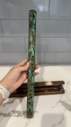 Vintage Decorative Flute Abalone Style Inlay Wooden Case Handcrafted  Instrument