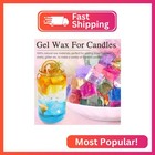 Blingfun Clear Wax For Candle Making-diy Aromatherapy Candle Making Gel Raw Mate