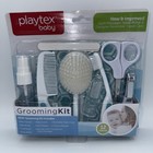Playtex Baby Newborn Essentials 12 Pc Grooming Set Shower Gift Zippered Bag