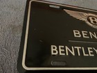 Bentley Nashville Tennessee Metal Dealership License Plate