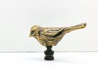 Lamp Finial-sparrow-antique Brass Finish  Highly Detailed Metal Casting