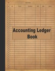 Accounting Ledger Book 8 5x11 Income Expense Record For Small Business