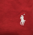 Polo Ralph Lauren Mens Custom Fit Crew Neck  Tshirt Color  Red Size Sz Xxl