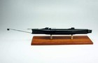 Css H  L  Hunley Submarine Civil War Desk Top Display Ship Boat 1 24 Sc Model