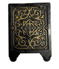 Antique Cast Iron  security Safe  Combination Still Bank
