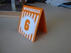 Whataburger Restaurant Tent Table Number  6