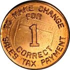 1 Mil Arizona Tax Token From The 1930 s Uncirculated  inv  12313  Free Shipping