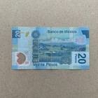 Mexico 20 Pesos Banknote 2016 Benito Juarez Currency Mexican Paper Money