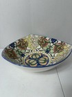 Large Decorative Bowl  not For Food Use  Colorful Design Triangular Shape