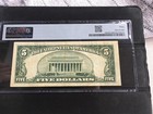 5 00 1934-d 5 00 Silver Certificate Star Note Pmg 30 Very Fine 